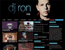 Tablet Screenshot of djron.info